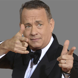 Tom Hanks - PNG without transparency